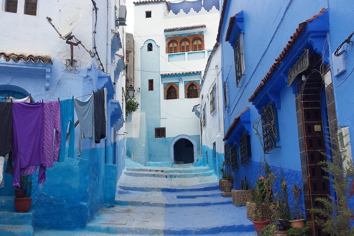 Blue streets of Chefchaouen