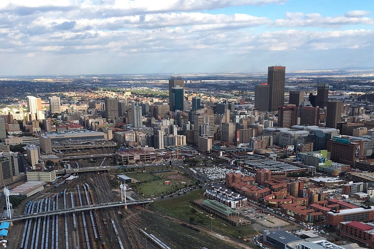 Johannesburg city skyline