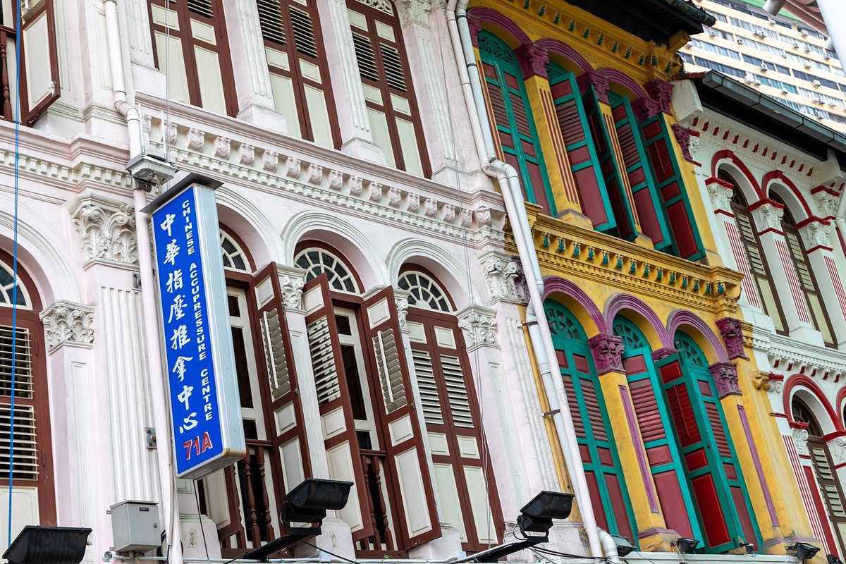 Shophouses in Chinatown, Singapore